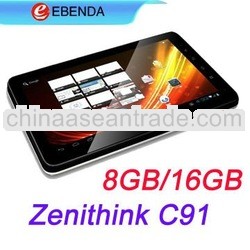 10 inch zenithink zt-280 c91 capacitive android 4.0 tablet pc 16GB