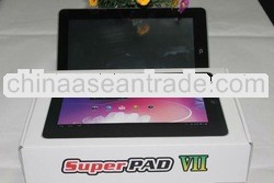 10" super pad 7 Android 4.0 GPS 1G ram fly touch 7 tablet pc