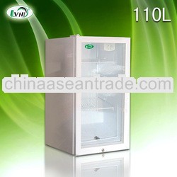 110L minibar glass door minibar fridge