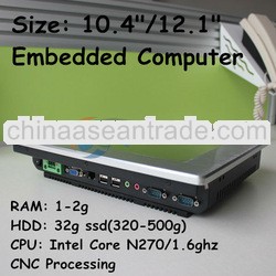 12.1" Embedded Platform MINI PC HD LED Advertising Display Industrial Touch PC