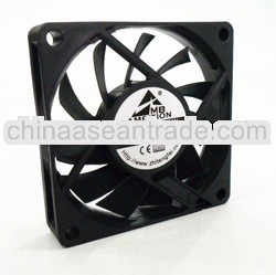 12v dc 70mm mini cooler fan