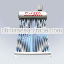 150L Stainless Steel Non-Pressurized Vacuum Tube Solar Hot Water With Assisitant Tank JNT-15