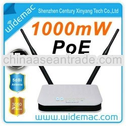 150Mbps High Power POE Indoor Wireless N Router with Dual 5dBi Omnidirectional Antenna