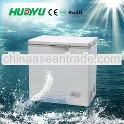 200L Chest Freezer With CE,CB,SONCAP With Led Light/Inner glass/Wheels/Basket/Handle/Lock