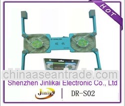 2012 Christmas unique gift cheap laptop cooling stand for 7" to 14" laptop
