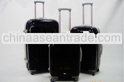 2012 Light Weight Black Color ABS Cheap Luggage Sets for Sale
