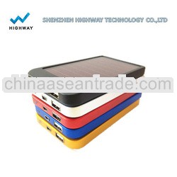 2012 NEW High quality 2600mAh solar mobile phone solar charger