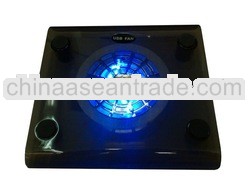 2012 hot salesTransparent plastic lap top cooling pad