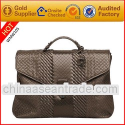 2013 Guangzhou new design men leather china handbags factory