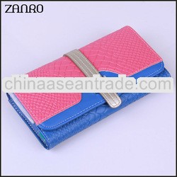 2013 Latest Fashion Leather New Fashion Clasp Wallet
