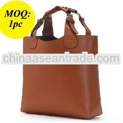 2013 (MOQ=1PC) Stylish Woman's Bucket Bag-Brown