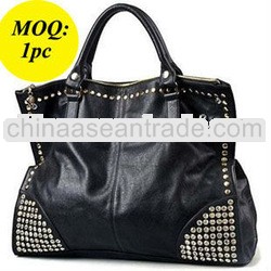 2013 (MOQ=1PC) Stylish Women's Studs Handbag