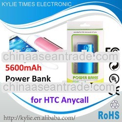 2013 best sale cube power bank for iphone 5 5600mah high capacity