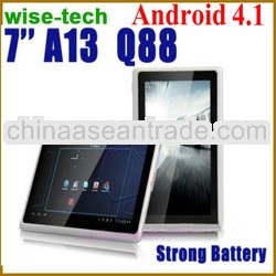 2013 best selling 7 inch allwinner a13 Q88 android 4.2 tablet 7 mini tablet