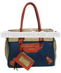 2013 fashion designer handbag made of PU from Chinese manufacturer