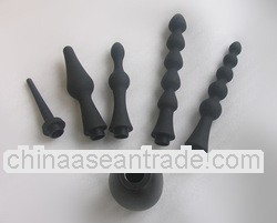 2013 new design silicone enema syringe enema kit butt plug syringe anal plug gay enema nozzles sex t