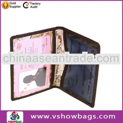 2013 new style leather business card holder
