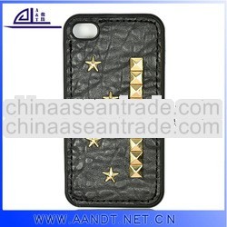 2013 new unique western gothic leather case for iphone4/4s