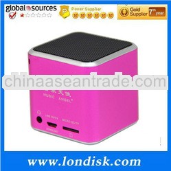 2013 with hands free call mini bluetooth speaker JH-MD06BT support tf card