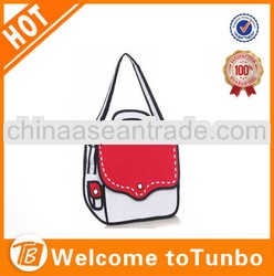 2014 NEW fashion Best-selling 3d cartoon gift bags 2d bags