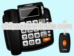 2014 cheapest alibaba world-wide sos telephones, cordless phone with high quality, speakphone for se
