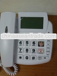 2014 competeting in free market, easy handle sos telephone for elders, no wireless phone