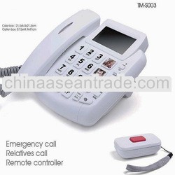 2014 emergency SOS phone, caller id big button phone,landline smart phone
