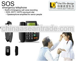 2014 hot selling gifted sos telephones, table indexed chinese telephone