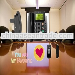 2014 low price alibaba world-wide sos telephones, cordless phone with high quality, speakphone for s