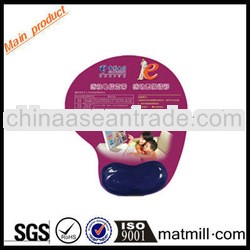 2014 new design liquid mouse pad with wrist rest support