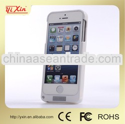 2400mAh For iphone 5 5s rechargeable external battery charger mobile phone, China supplier for iphon