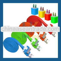 2M 6FT USB Date Sync Charger Cable for iPhone4 4S iPad2 3 iPod Colorful