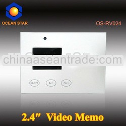 2.4" Video memo