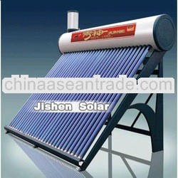 300L copper coil pre-heated pressurized Solar Water Heater for hotel or school