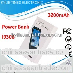 3200mah backup battery charger for Samsung Galaxy S3 i9300 digital products power bank backup charge