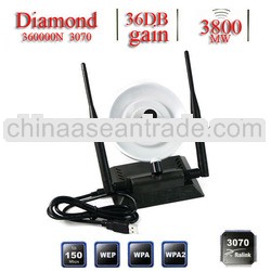 3800mW 802.11b/g/n 150Mbps USB 2.0 WiFi Wireless Adapter