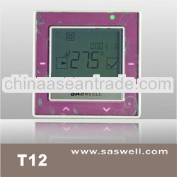 3A Touch screen digital water floor heating room thermostat