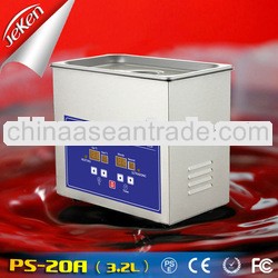 3.2L heated digital ultrasonic cleaner with timer &heater for eletronics pcb & jewelry& 