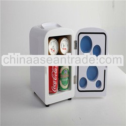 4l cute car fridges single door 6 cans mini to freezer