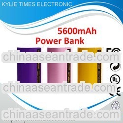 5600 mah power bank for iphone 5 samsung galaxy s4 i9500 accept paypal