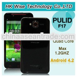 5'' PULID F17 MTK6589 Quad Core 1.2GHz dual sim 2gb ram mobile phones ;32GB ROM 1280*720 And