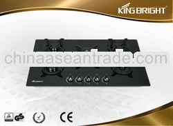 5 burners tempered glass gas cooking NKB-BG5H001