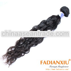5a IDEAL unprocessed brazilian hair, virgin brazilian hair weft, no-remy hair extension