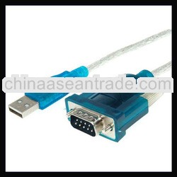 5ft USB to RS232 Cable - Male to Male 24/28AWG