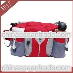 600D polyester with water bottle holder waist bag
