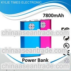 7800mah high capacity charge controller power bank for samsung galaxy s