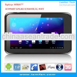 7" 3G Dual SIM Card Phone Call Tablet PC Android 4.0 MTK8377 Dual Core Bluetooth Multi-touch