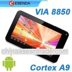 7" cheap capacitive VIA 8850 cortex-a9 android 4.0.3 tablet pc