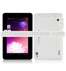 7 inch android tablet pc 3g gps wifi Allwinner A13 Cortex A8 800*480Capacitive Touch Screen