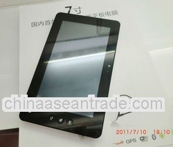7 inch tablet built-in 3g Qualcomm MSM7227T capacitive dual cameras tablet with wifi bluetooth 3G/2G